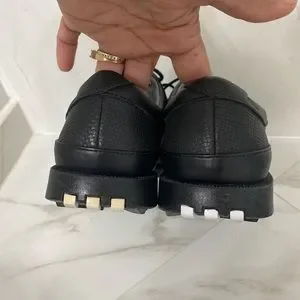 adidas | Shoes | Vtage Adidas Golf Ztraxion Black Leather  display picture 3